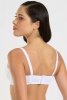 Spiman 391 Biustonosz bandeau usztywniany z odpinanymi ramiączkami, Bianco/Biały
